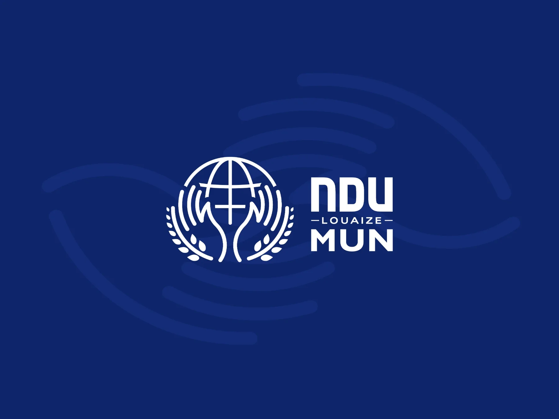 NDU MUN — branding, print design and social media design project cover by Miled Sebaaly, Miled Studio