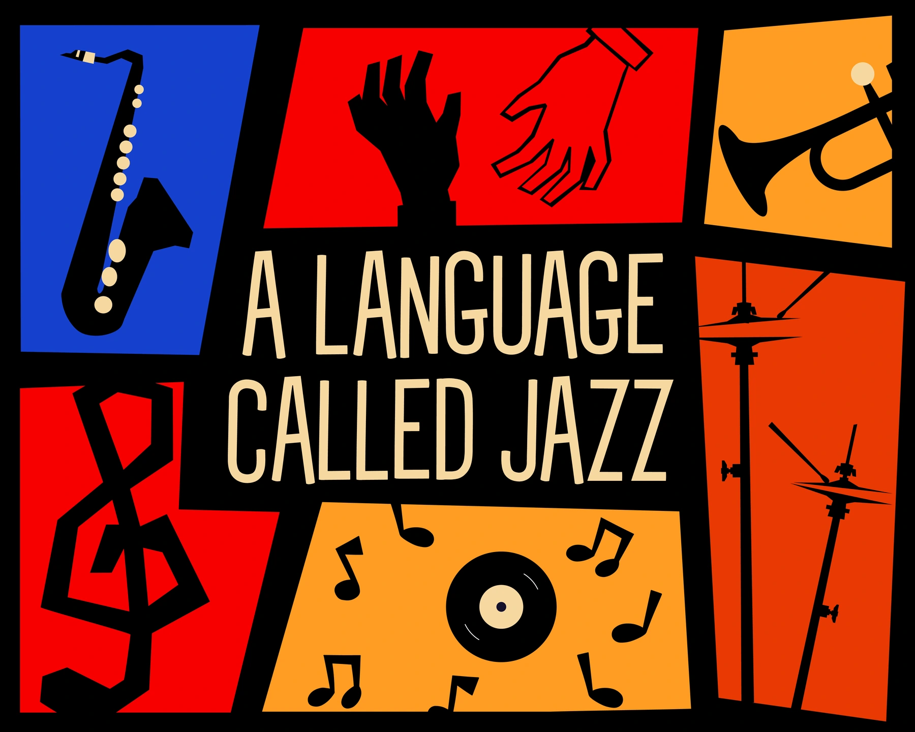 A Language Called Jazz — motion design project cover by Miled Sebaaly, Miled Studio