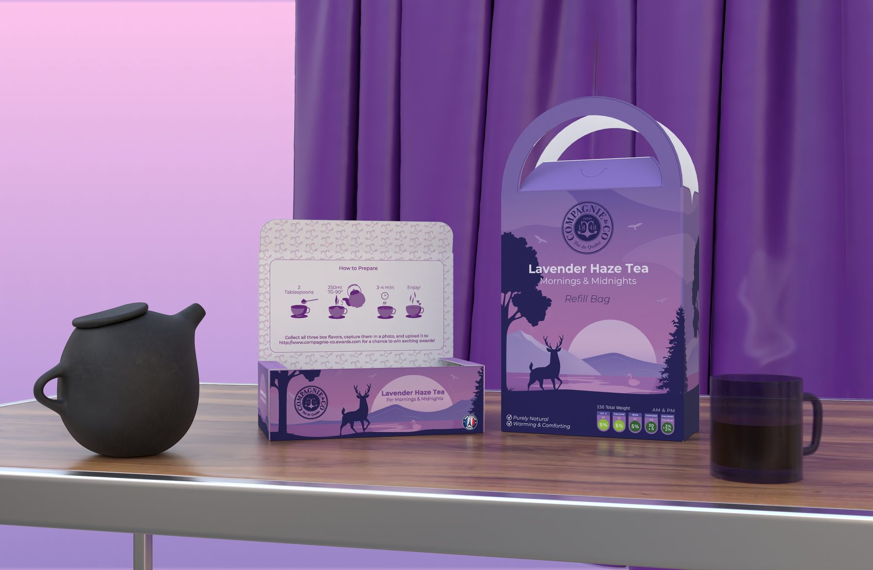 Tea Packaging — packaging work by Miled Sebaaly, Miled Studio (8 of 13)